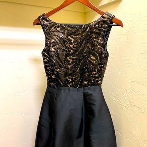 Monique Lhuillier High Low Cocktail Dress